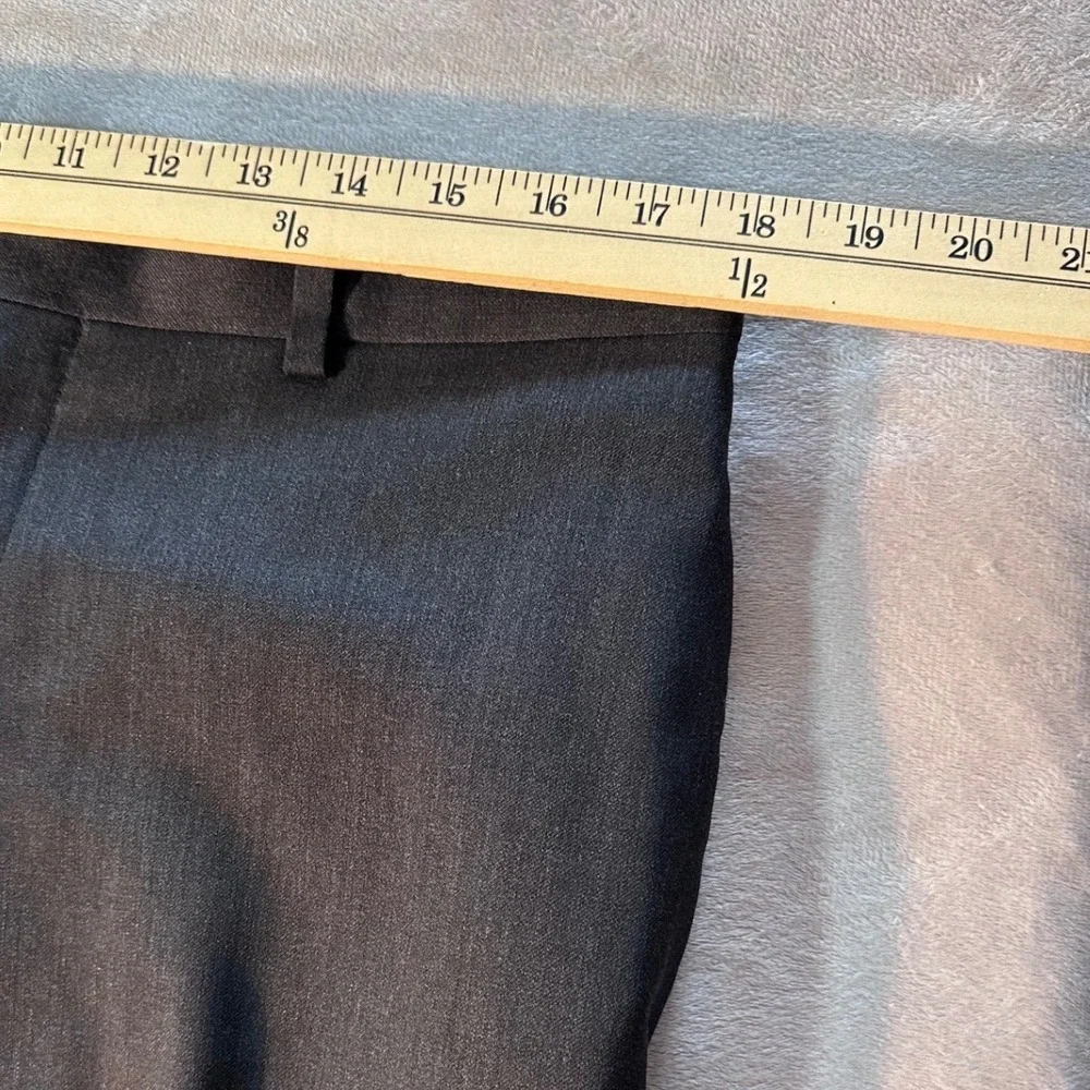 Banana Republic Lanificio F.lli Cerruti Wool Dress Pants 34/30 Charcoal Grey